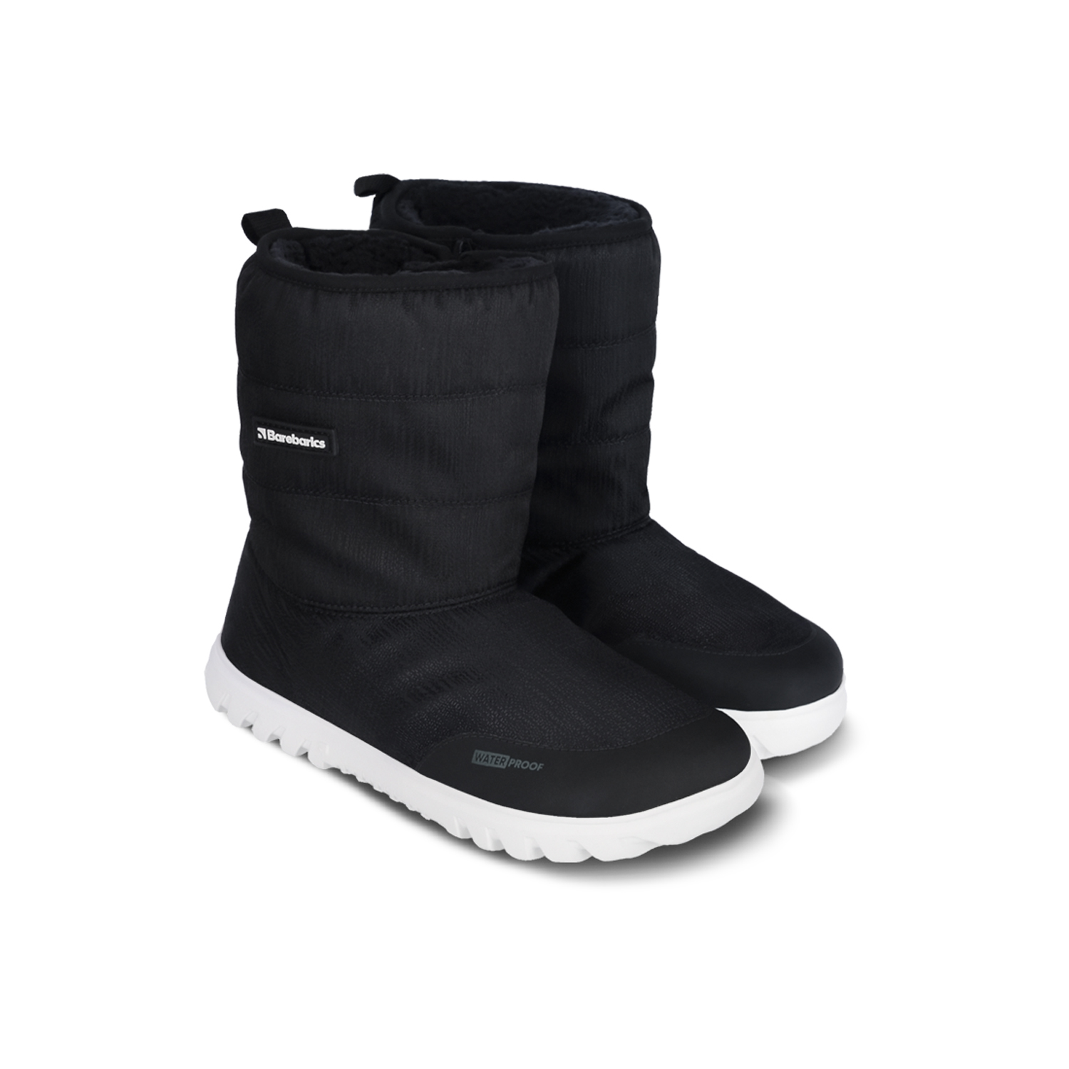 Zimné barefoot topánky Barebarics PolarStride - Black.