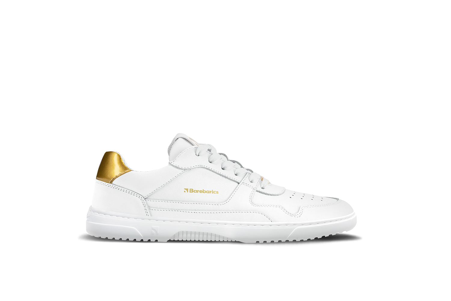 Barefoot tenisky Barebarics Zing - White & Gold - Leather.
Anatomický tvar Teniska rešpektuje tvar chodidiel.
Viac info
vychádzková obuvmoderný mestský dizajnnavrhnuté a ručne vyrobené v Európskej únii, z lokálnych udržateľných materiálovvynikajúca odolnosť a farebná stálosť materiálovtechnológia Dermodry Coolmax® pre kontinuálny odvod vlhkostidostupné v číslach: 36 - 47 (podľa európskeho merania)