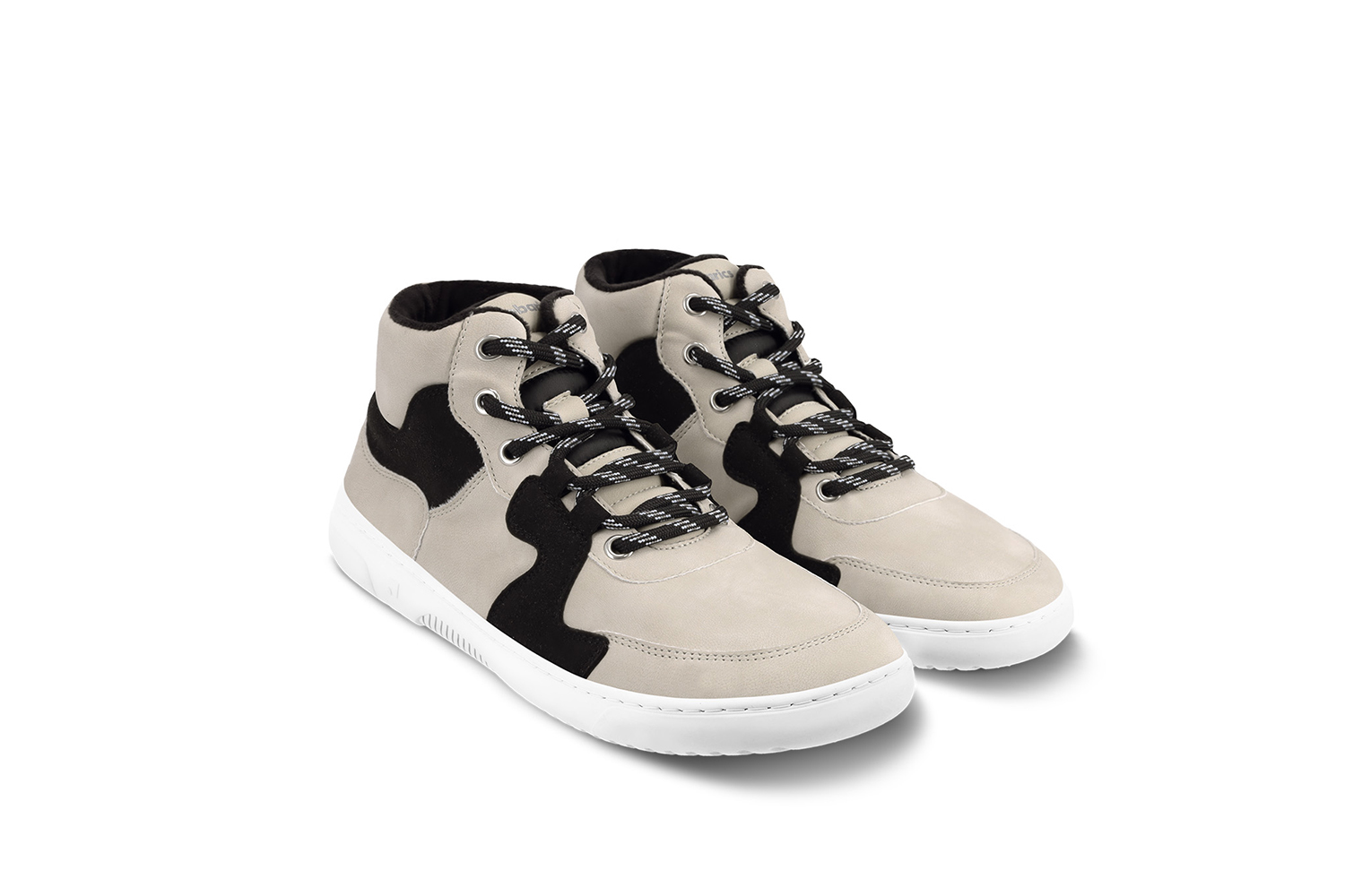 Barefoot tenisky Barebarics Lynx - Beige & White.