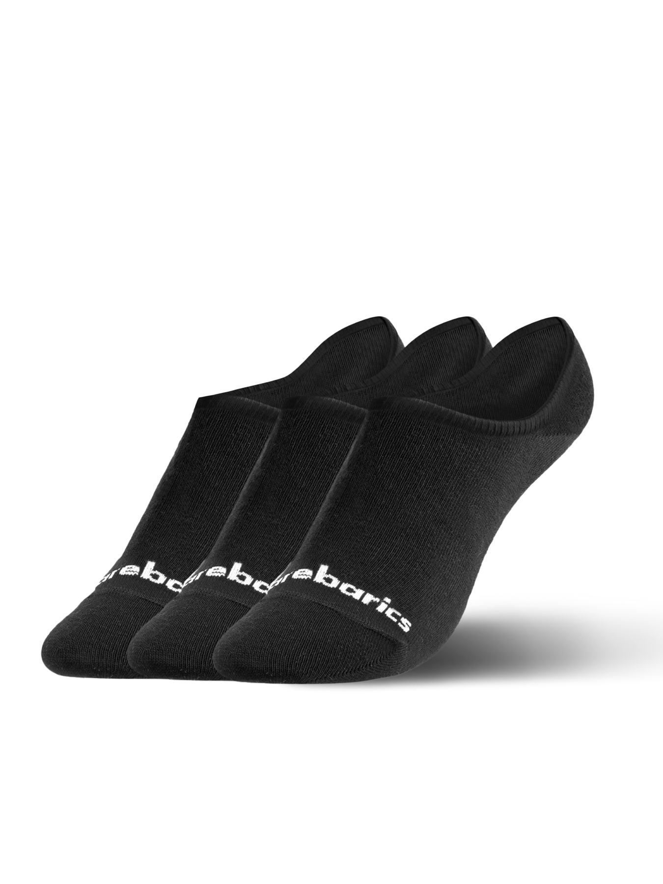 Barebarics - Barefoot ponožky - No-Show - Black - 3 pack