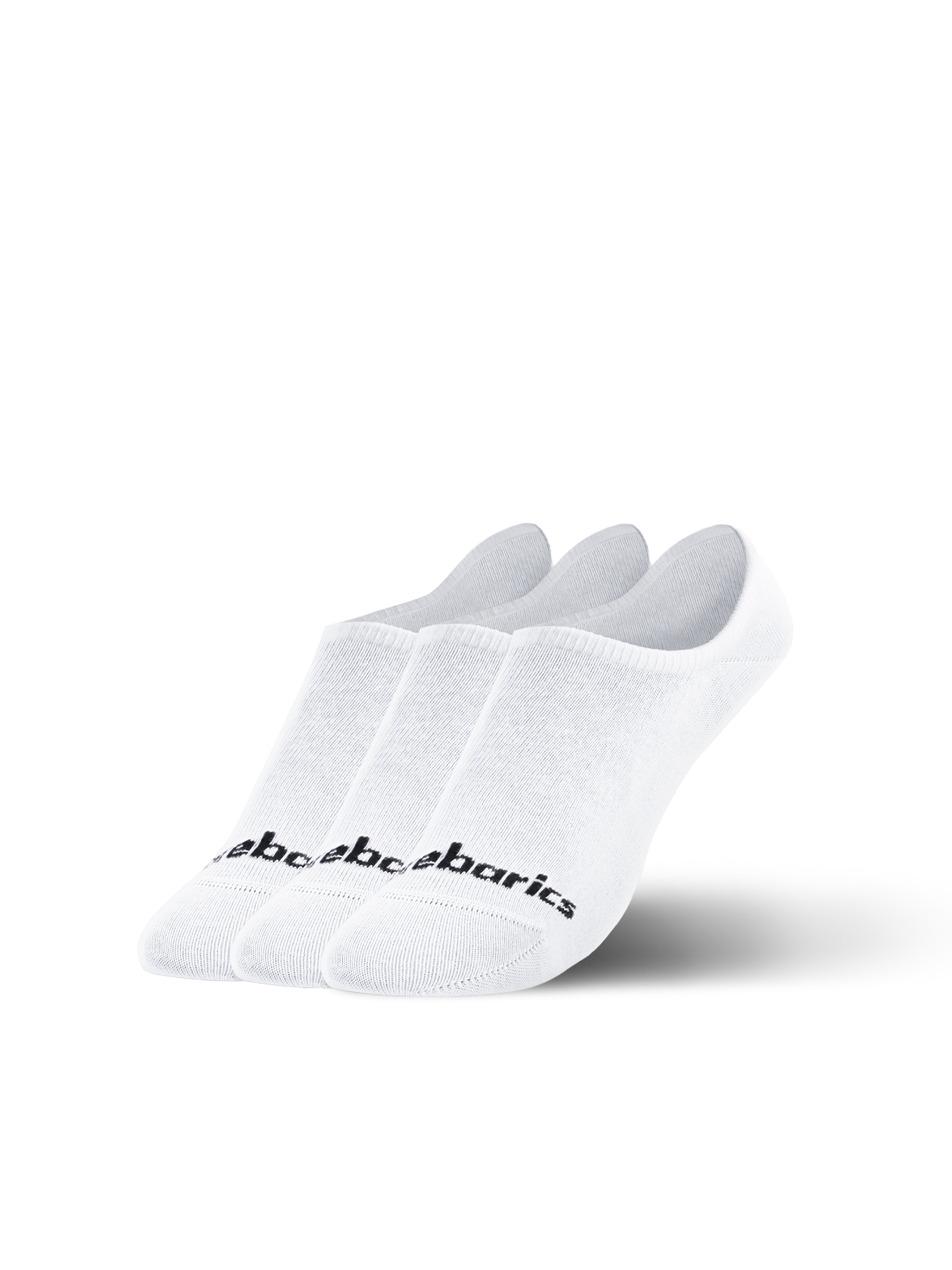 Barebarics - Barefoot ponožky - No-Show - White - 3 pack