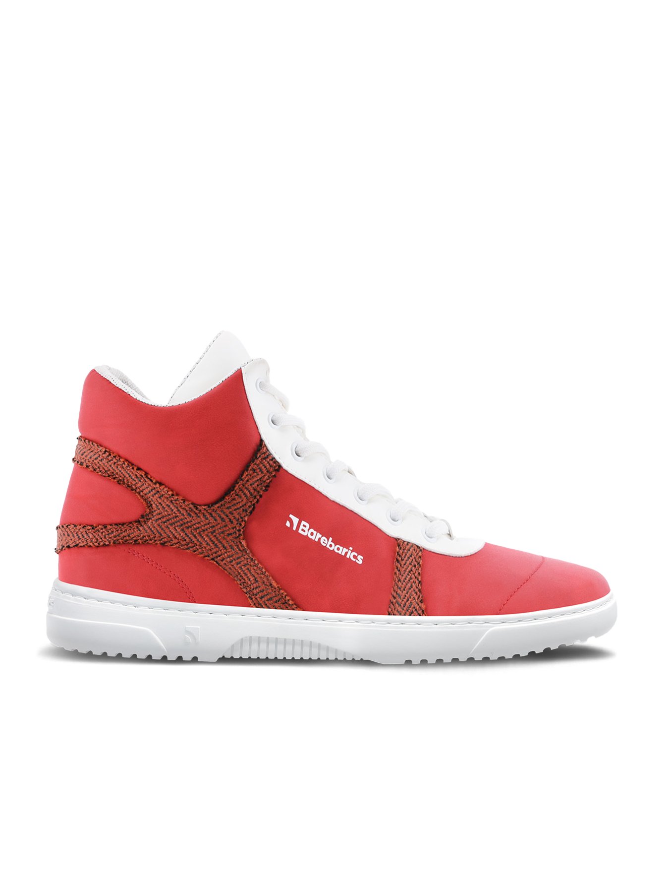 Barefoot tenisky Barebarics Hifly - Red & White